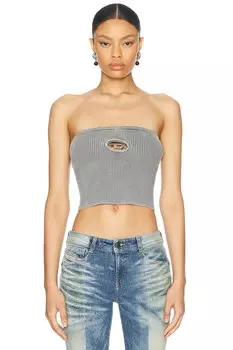 Укороченный топ без рукавов Diesel, цвет Ice