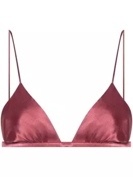 Укороченный топ-бра Alberta Ferretti, розовый