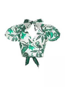 Укороченный топ Brigitte с открытой спиной Love the Label