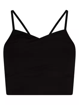 Укороченный топ CASH-MERE.CH Top, черный