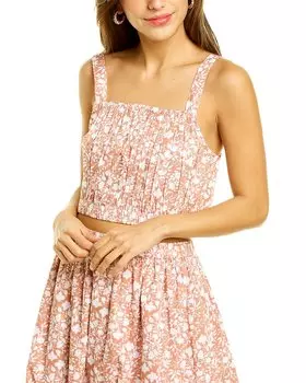 Укороченный топ Celina Moon, коричневый