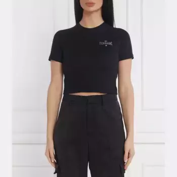 Укороченный топ Chiara Ferragni, черный