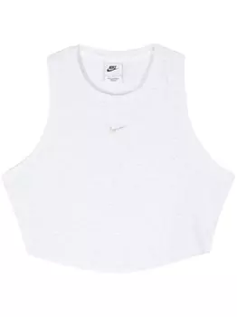 Укороченный топ Chill Knit Nike, нейтральный цвет
