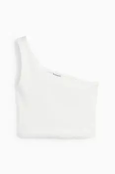 Укороченный топ Clockhouse, белый