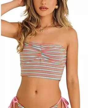 Укороченный топ Dippin' Daisy's Tahoe, мультиколор