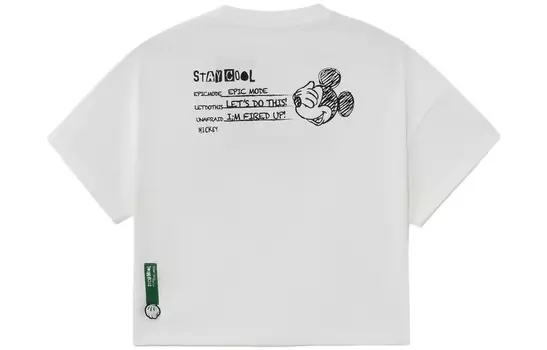 Укороченный топ Disney X Disney женский белый Lining