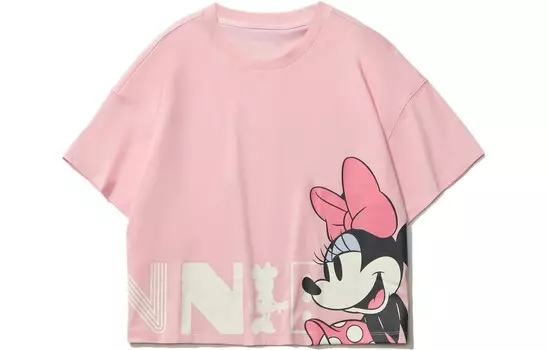 Укороченный топ Disney женский розовый Lining