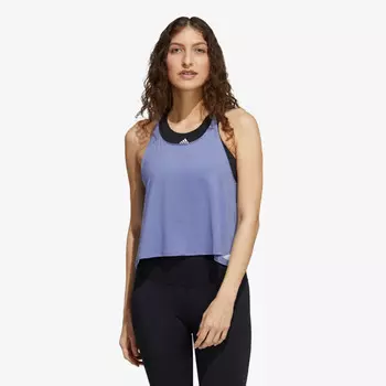 Укороченный топ для йоги Adidas