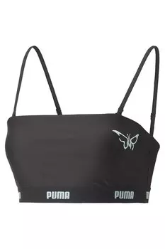 Укороченный топ Dua Lipa Puma, черный