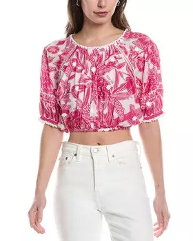 Укороченный топ FARM Rio, розовый