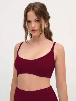 Укороченный топ Фиона For Love & Lemons, красный