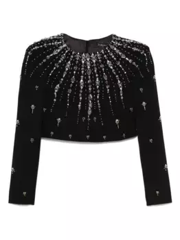 Укороченный топ Franca M.Marquise, черный