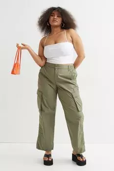 Укороченный топ H&amp;M+ Bandeau, белый
