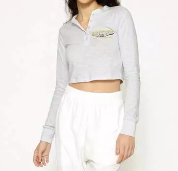 Укороченный топ-хенли Spread Your Wings цвета барвинок BOYS LIE, цвет periwinkle