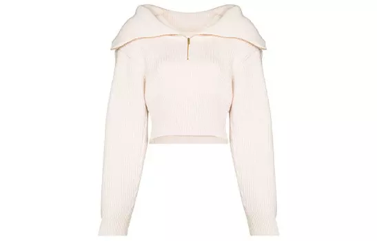 Укороченный топ Jacquemus, белый