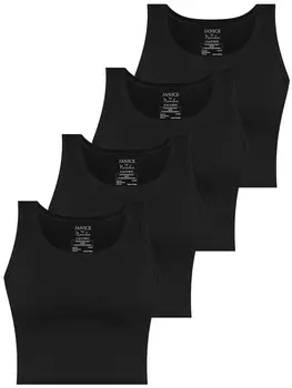 Укороченный топ Janice Top Namlea, черный