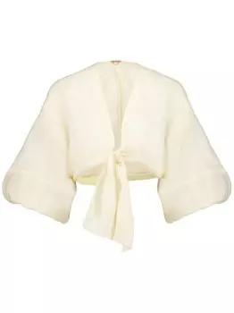 Укороченный топ Johanna Ortiz Dreat Dreams, серый