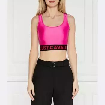 Укороченный топ Just Cavalli, фуксия