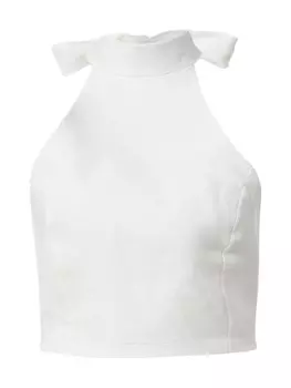 Укороченный топ KAN Top GINGER, слоновая кость