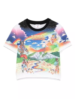 Укороченный топ La Musique Casablanca, белый