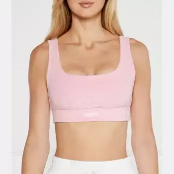 Укороченный топ Lola Guess, розовый