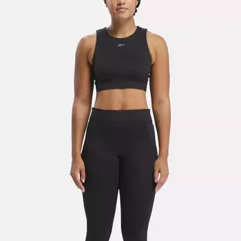Укороченный топ Lux Contour Reebok, черный