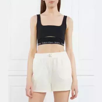 Укороченный топ Milan Calvin Klein, черный