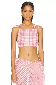 Укороченный топ Milkwhite, розовый