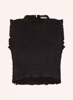 Укороченный топ Mrs & Hugs, черный