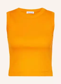 Укороченный топ Mrs & Hugs, оранжевый