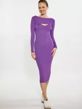 Укороченный топ Mymo, фиолетовый