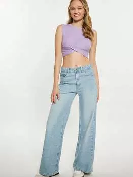 Укороченный топ Mymo, фиолетовый