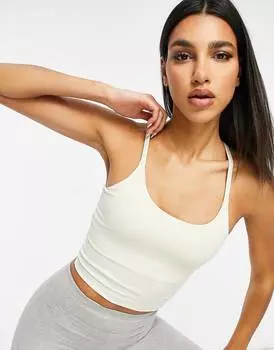 Укороченный топ на бретелях с внутренним бюстгальтером ASOS 4505 icon Yoga