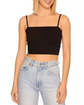 Укороченный топ на бретелях Susana Monaco