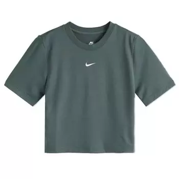 Укороченный топ Nike Essentials Slim Nike Apparel, белый