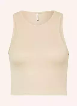 Укороченный топ Only, бежевый