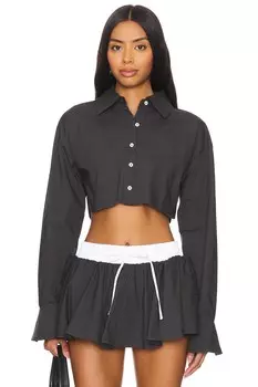 Укороченный топ palmer Lovers And Friends, черный