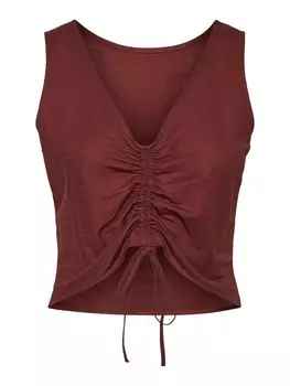 Укороченный топ PIECES Top PCKINDA, красный