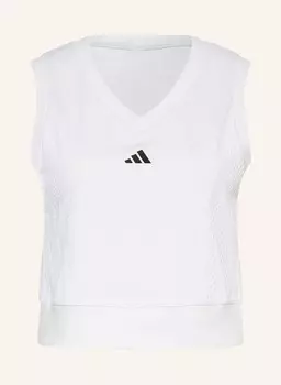 Укороченный топ pro adidas, белый