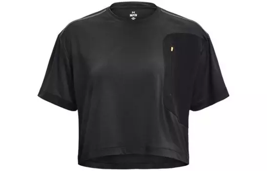 Укороченный топ Rain Crop женский серый Under Armour
