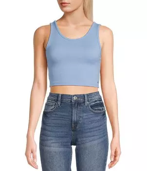 Укороченный топ Roxy Good Keepsake, синий