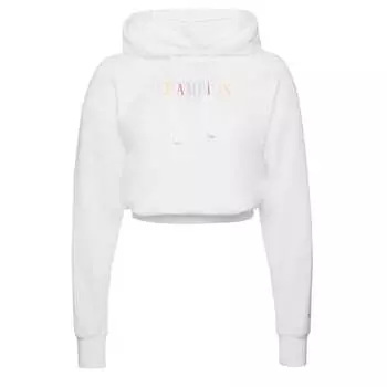 Укороченный топ с капюшоном для женщин CHAMPION, цвет weiss