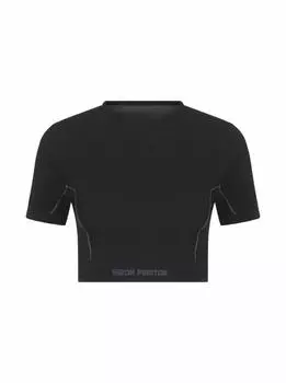 Укороченный топ с логотипом Heron Preston