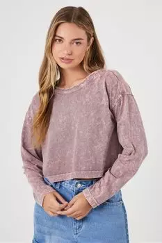 Укороченный топ с минеральной отделкой Forever 21