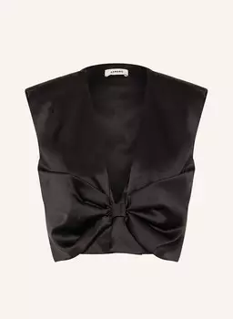 Укороченный топ SANDRO, черный