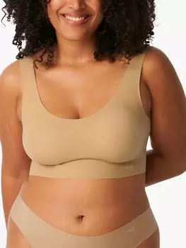 Укороченный топ sloggi ZERO Feel, коньяк