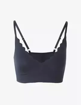 Укороченный топ со съемными подушечками SKINY, черный