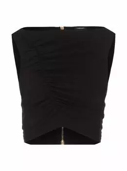 Укороченный топ со сборками Versace