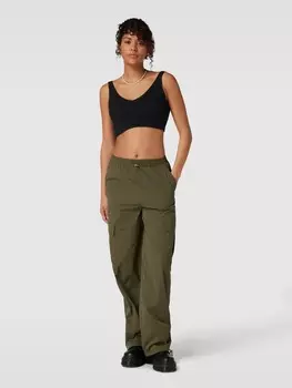 Укороченный топ со шнуровкой сзади Review, черный