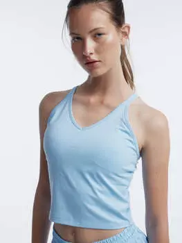 Укороченный топ Tavery Super Soft Comfort Bench., цвет dutch canal blue